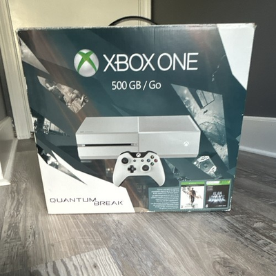 #ad Rare Quantum Break White Xbox One Console Original Retail Box $300.00