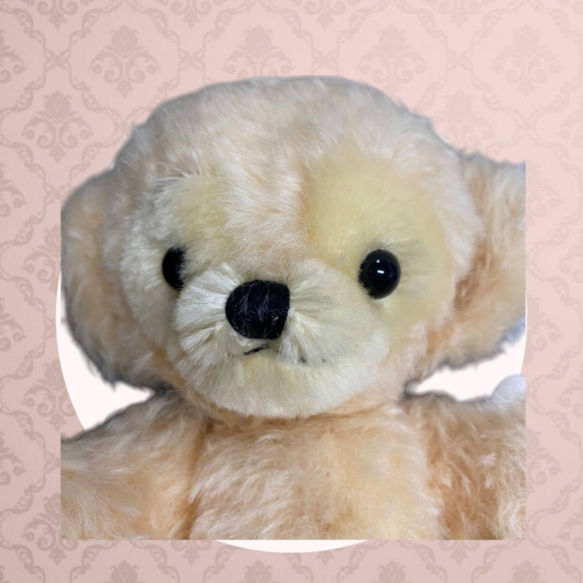 MERRY THOUGHT チーキー　ブラック＆ホワイト　teddy bear Rare # 52/100 Plush Toy Merry Thought WDW Teddy Bear Baby