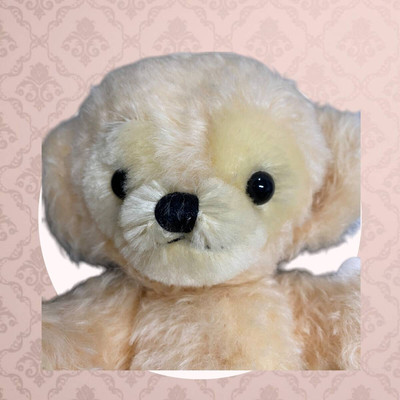 ぬいぐるみ MERRYTHOUGHT CHEEKY LITTLE PUPPY Rare # 52/100 Plush Toy Merry Thought WDW Teddy Bear Baby