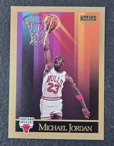 Michael Jordan 1990-91 Skybox Card #41, Chicago Bulls - READ
