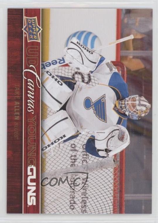 2012-13 Upper Deck UD Canvas Young Guns Jake Allen #C115 Rookie RC 8hk