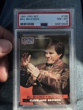 1991 Pro Set - Bill Belichick #126  Head Coach