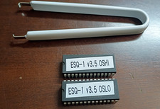Ensoniq ESQ-1 Firmware Upgrade EPROM Chips plus Chip Puller Tool - v3.5