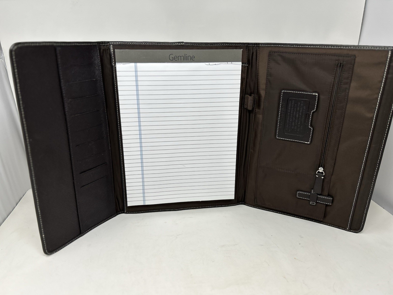 Coach professional folio three section signature … - image 2