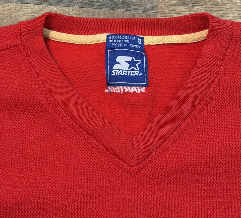 Vintage Starter Iowa State University Cyclones Crewneck Sweatshirt Men’s XL - Image 4 of 4