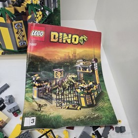 LEGO Dino: Dino Defense Hq (5887) Incomplete