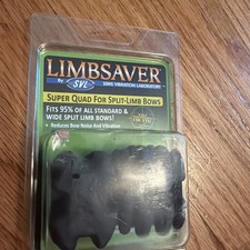 Limbsaver SuperQuad Split Limb Dampener 2-Pack Black 3474