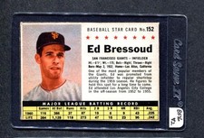 1961 Post #152 Ed Bressoud (Giants) (Box) (BF16)  Vg-Ex  (Flat Rate)   A2