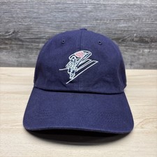 NASA Astronaut USA Flag Hat Cap Strap Back Mens Navy Blue Embroidered Baseball