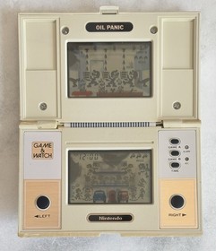 1982 Nintendo Game & Watch Multi Screen Oil Spill Fully Tested & Working DAMAGE