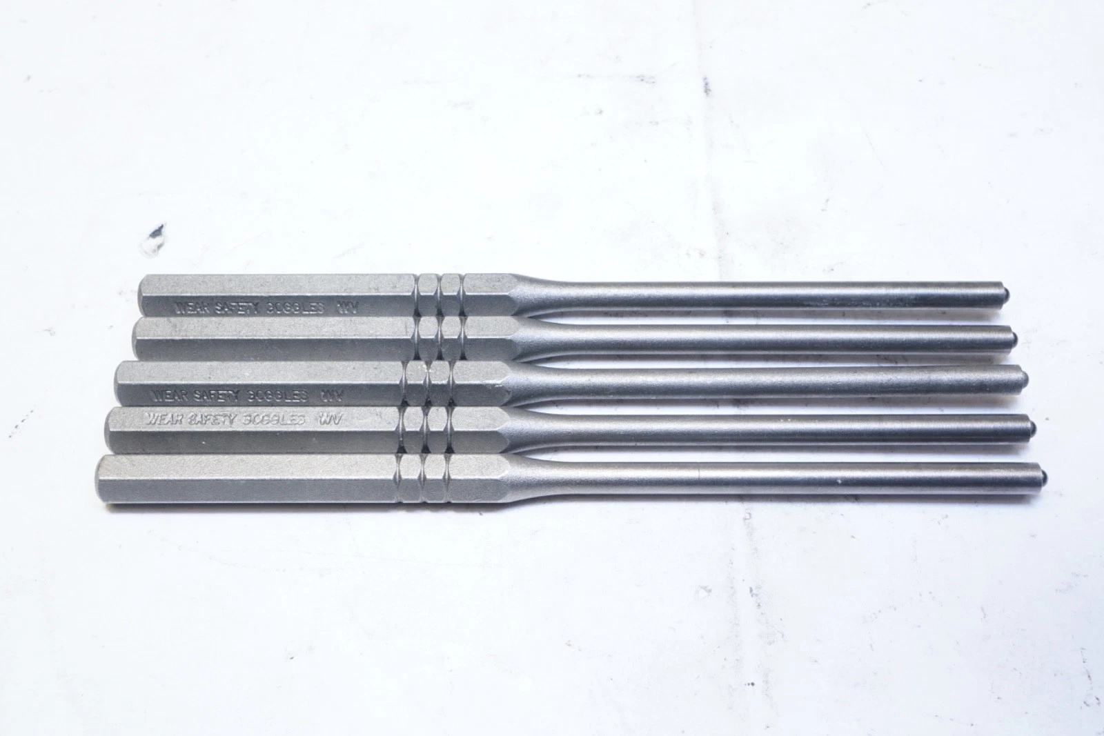 New Lot of 5 Wilde Tool Roll Spring (Pin) Punch 1/4″ RS832 Ships FREE
