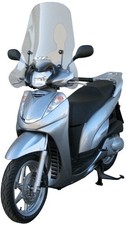 Fabbri 2350/A Parabrezza per Honda Sh 300 anno 2008 Completo di Attacchi