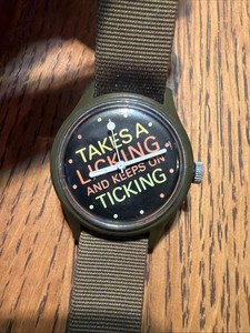 Timex “It takes a Licking” Watch