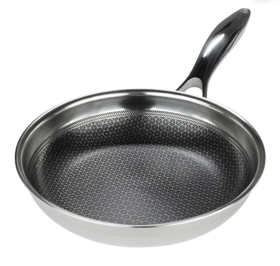 Black Cube Quick Release Cookware Fry Pan, 12.5-Inch,Frying & Grill Pans