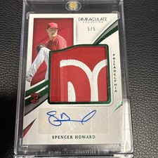 2021 Immaculate Spencer Howard Patch Auto 5/5