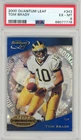 2000 Quantum Leaf TOM BRADY #343 PSA 6
