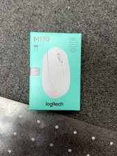 Logitech M170 Compact Ambidextrous 2.4 GHz Wireless Mouse - Off White
