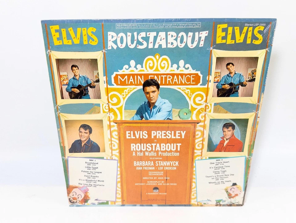 Elvis Presley - Roustabout Vinyl LP RCA Victor LSP-2999 New, Factory Sealed, GR8 Foto 2 de 4