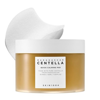 SKIN1004 Madagascar Centella Quick Calming Pad ( 70pcs ) 130ml