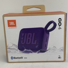 JBL Go 4 Portable Waterproof and Dustproof Wireless Bluetooth Speaker SEALED