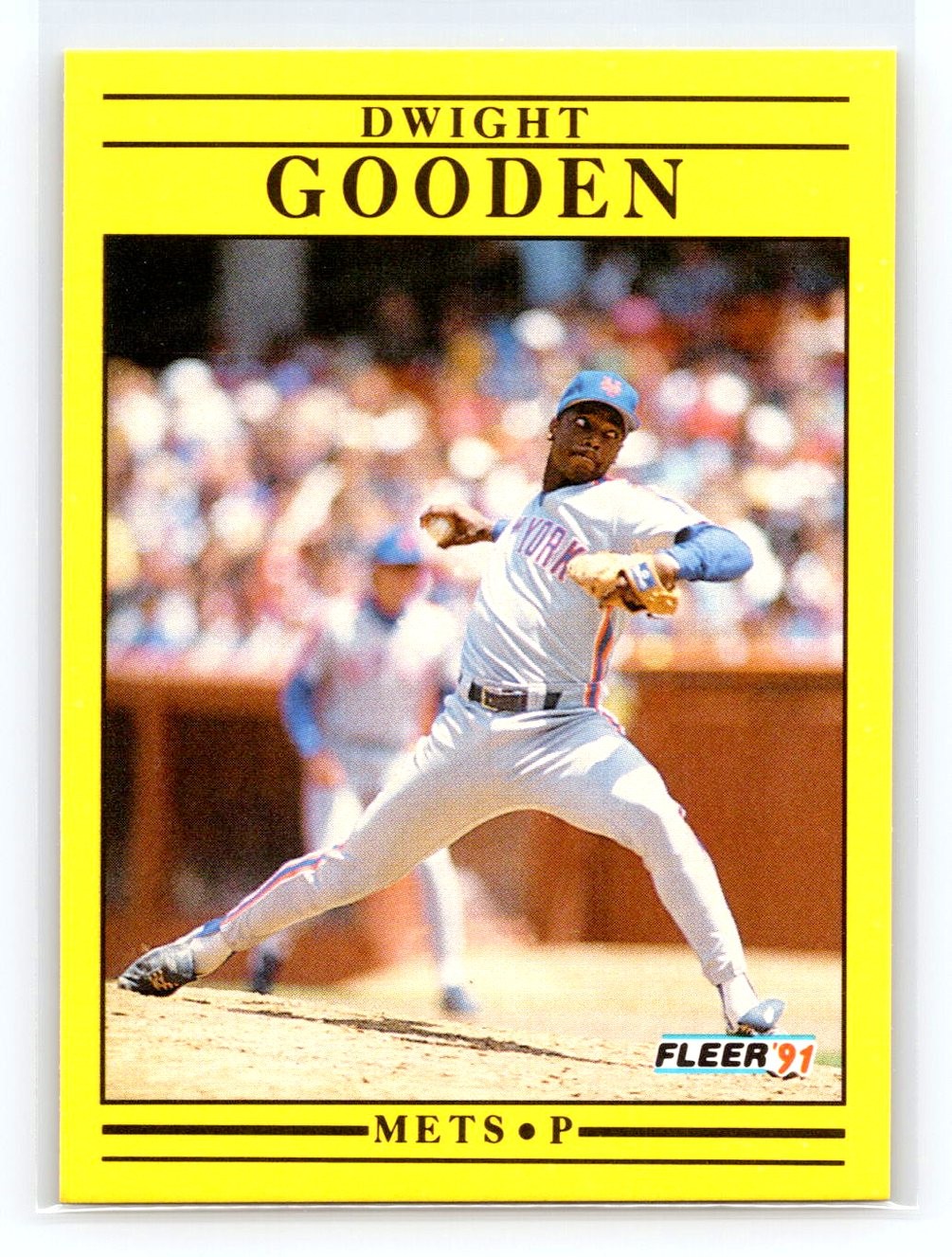 1991 Fleer #148 Dwight Gooden
