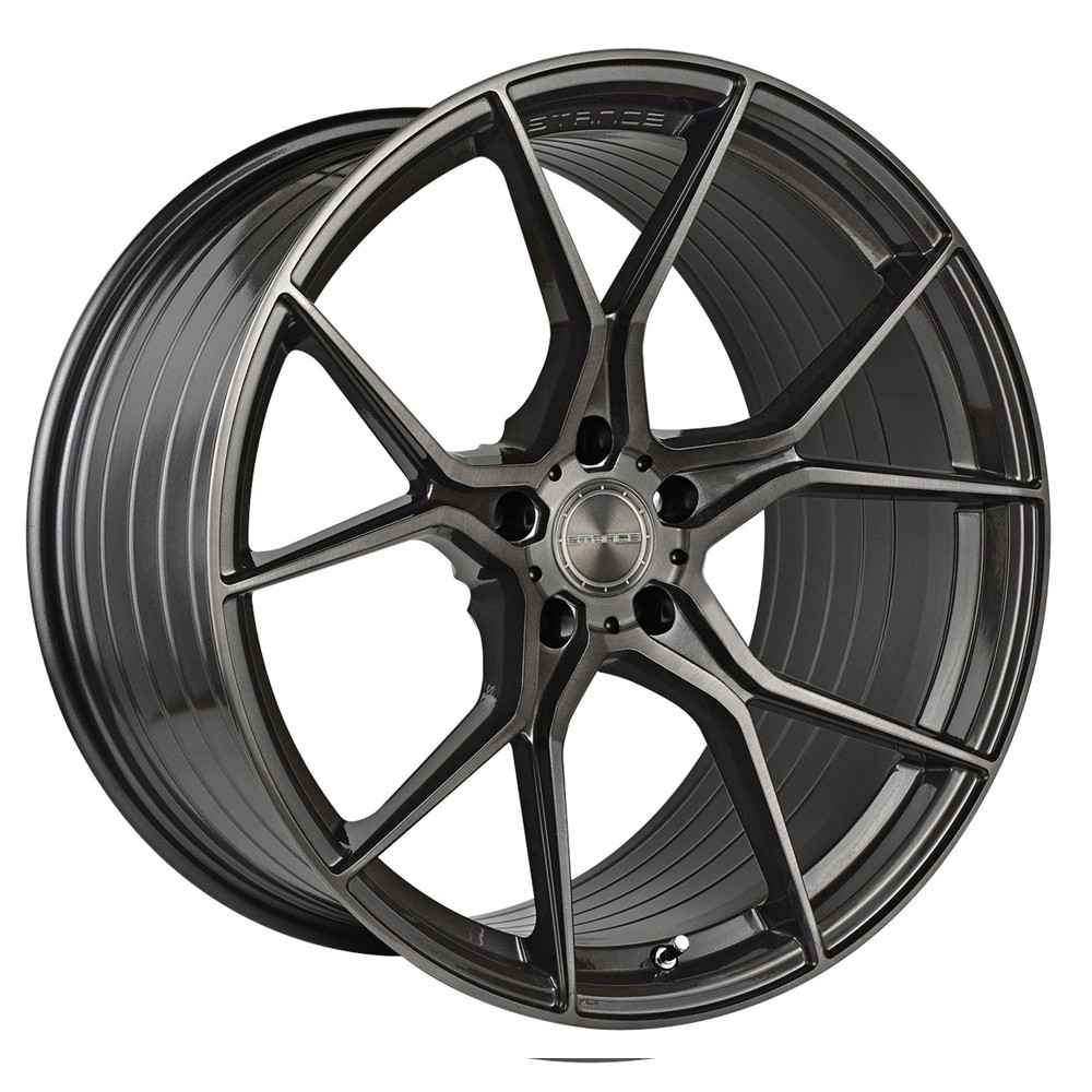 20" STANCE SF07 FORGED GUNMETAL CONCAVE WHEELS RIMS FITS MASERATI QUATTROPORTE