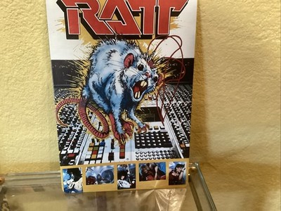 RATT- Tour Reproduction Tin Metal sign 8''X12'' Man-Cave Décor