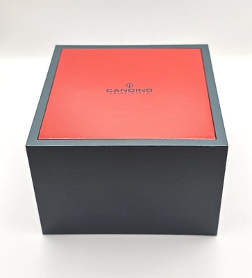 Candino Watch Box - Petrol / Red - Original