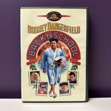 Back to School (DVD, 2000) Rodney Dangerfield Very Good Condition Booklet Inc
