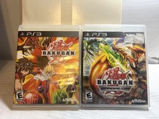 Bakugan Battle Brawlers (PS3, 2009) PS3 CIB W/Manual - Tested