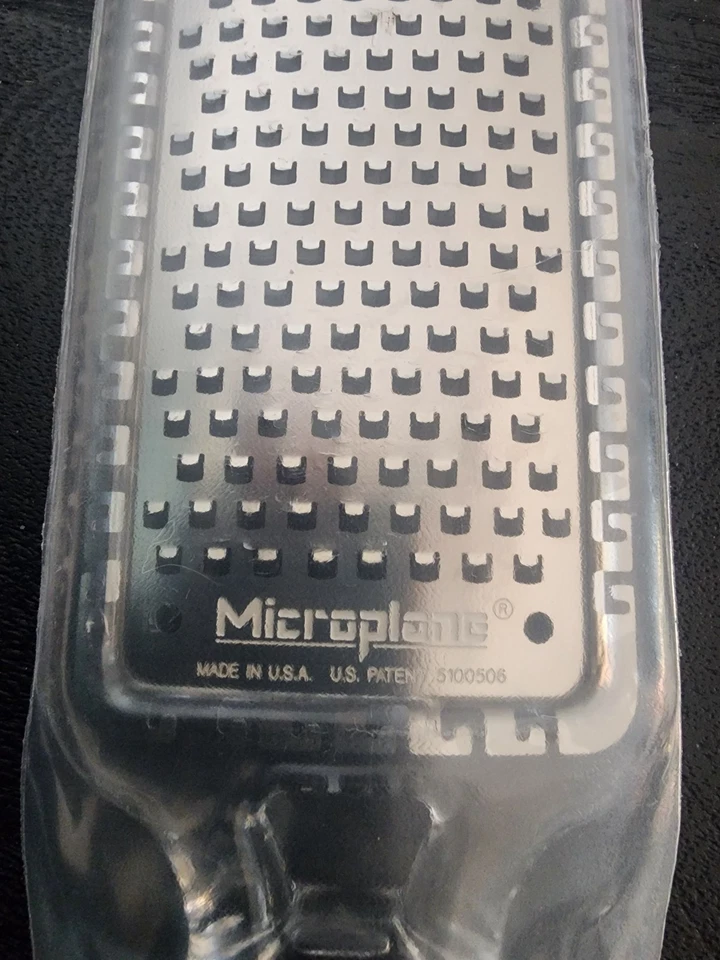 New Microplane Coarse Grater Grating Cheese Chocolate Garlic Steel Made in USA  - Image 3 of 4