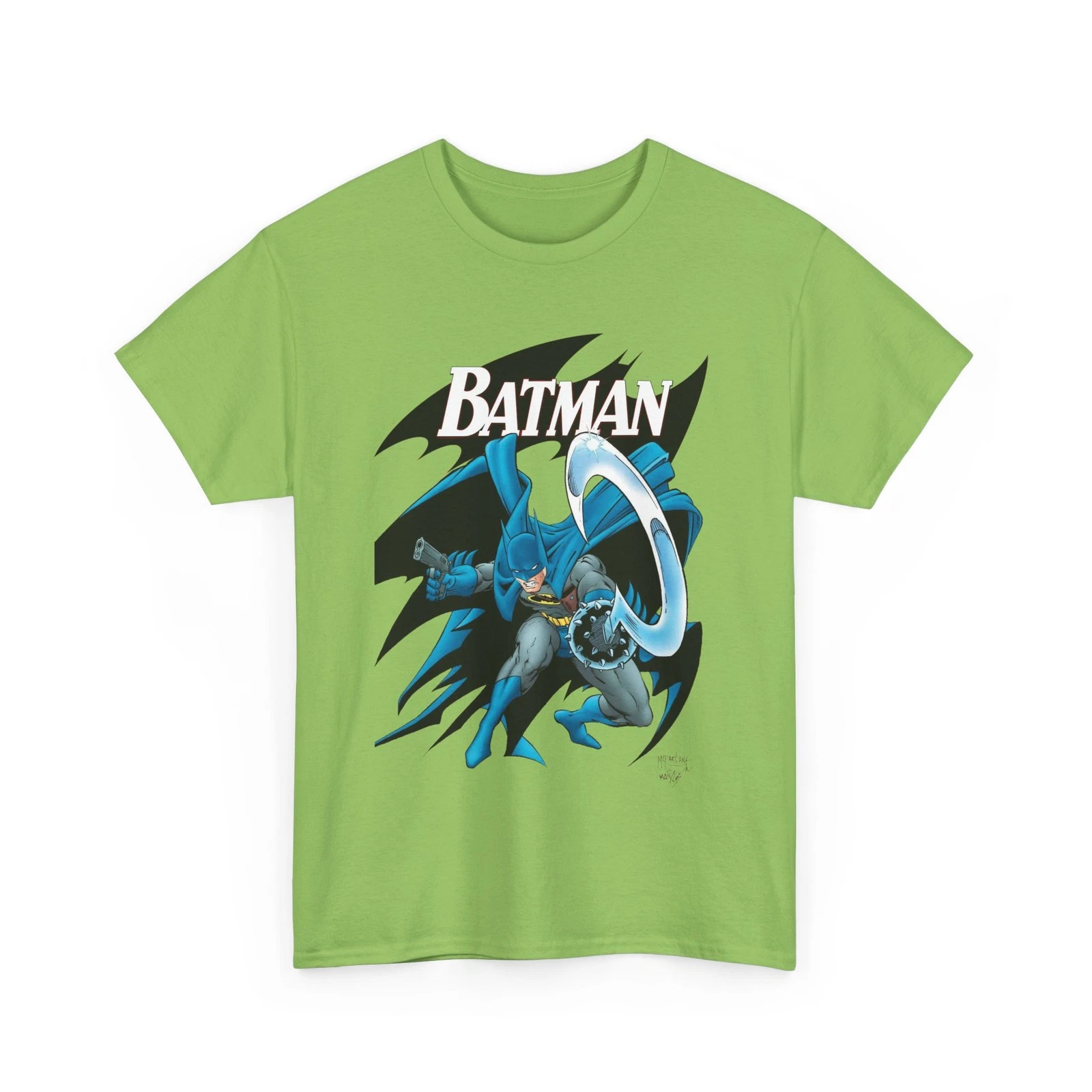 Batman T-Shirt - Todd McFarlane Art - DC Comics - Gotham - Bruce Wayne