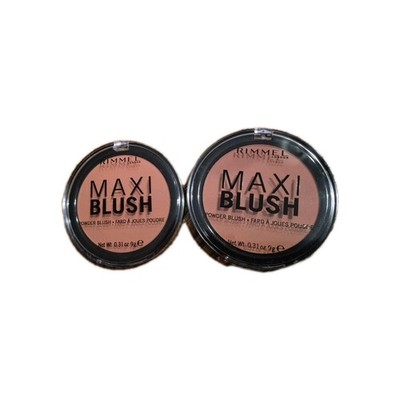 2 Pack~Maxi Blush Powder - 004 Sweet Cheeks by Rimmel London for Women - 0.31 oz