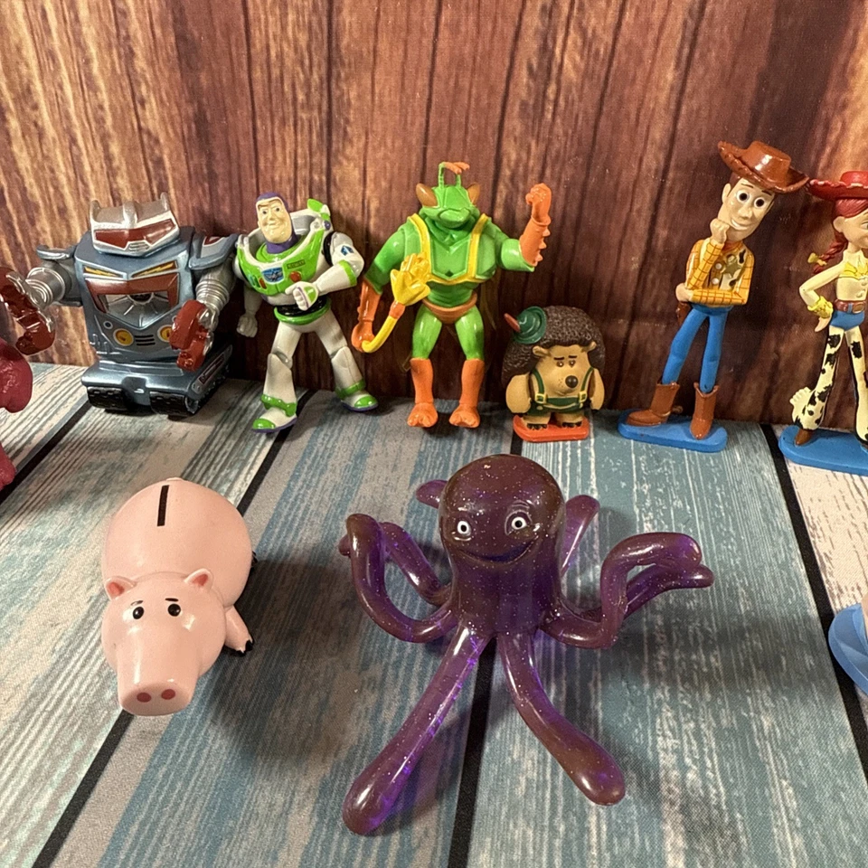 Lote de minifiguras/cake topper Toy Story 3 de la colección Disney Foto 3 de 4