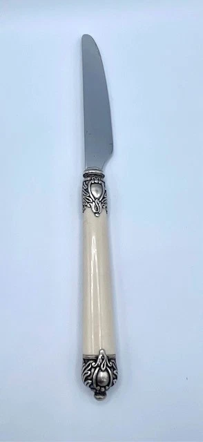 Vintage Bugatti 18/10 Stainless Flatware Italy Ivory Handles- CHOICE - Image 2 of 4