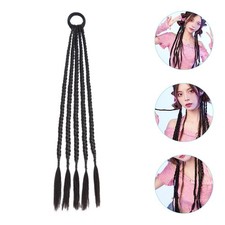 Braided Ponytail Extension Synthetic Ponytail Hairpiece Braid Extension with