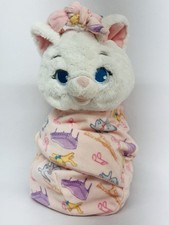 Disney Babies Marie Plush Blanket Swaddle Aristocat 11" Stuffed Animal Blanket