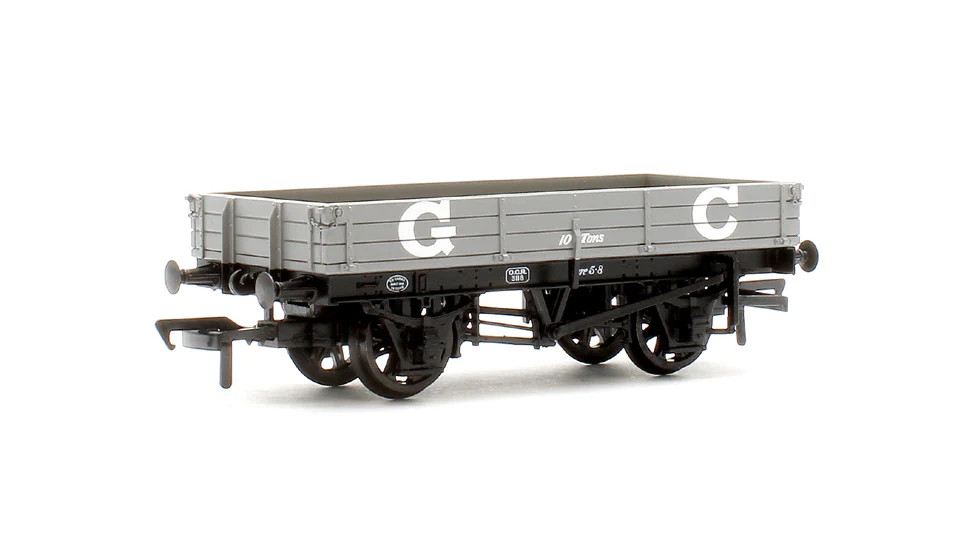 Bachmann 37-942 3 Plank Wagon GCR Grey No.3118