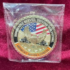 Midwest Motor Express 2025 Commemorative Coin Honoring Military Branches