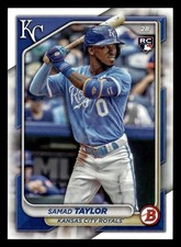 Samad Taylor 2024 Bowman #100 Kansas City Royals ROOKIE BUY10GET5FREE