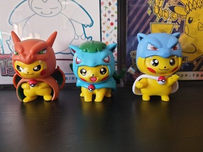 Pikachu Poncho Glurak Turtok Bisaflor Sammelfiguren Ca 8cm
