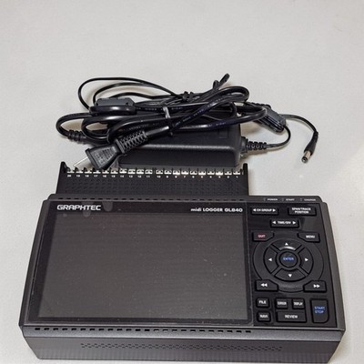 GRAPHTEC GL840 Midi LOGGER Data Logger Tested Working Good Condition Japan
