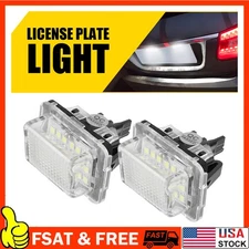 2x LED License Plate Light Lamp For Benz W204 W212 W216 W221 W207 Error Free A