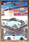 2024 Hot Wheels Vintage Racing Club 2/6 1955 CORVETTE Aqua w/Black 5 Spoke Wheel