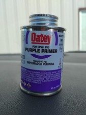  38x OATEY 30780 PURPLE PRIMER 4OZ FOR PVC AND CPVC PIPE 621978 Quantity: 38x