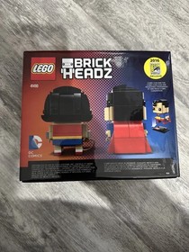 Lego SDCC 2016 Brickheadz: Superman & Wonder Woman (41490) SAMPLE MINT SEALED