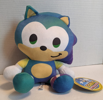 Sonic The Hedgehog Plush 10 Inch Big Head Gradient 2022