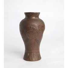 古董黄铜日本花瓶1900-1940 | eBay