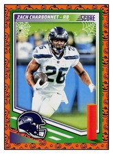 2025 Score - Zach Charbonnet #247 Pumpkin