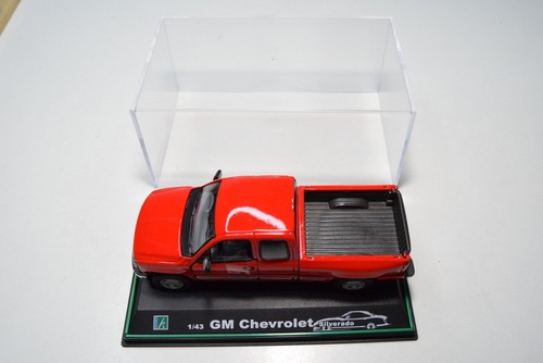 B69 1:43 HONGWELL CARARAMA GM CHEVROLET SILVERADO PICK-UP RED MIB - Picture 11 of 13